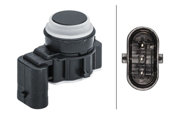6PX358141361 HELLA Sensor lateral delantero/trasero de aparcamiento