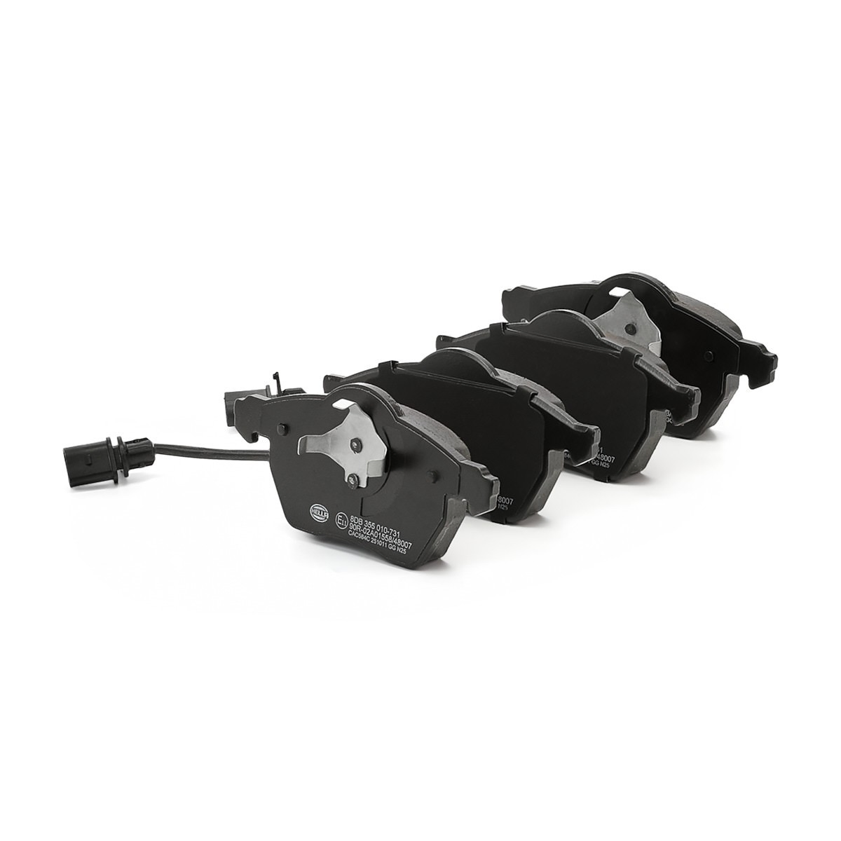 Pastillas de freno 8DB355010731 HELLA