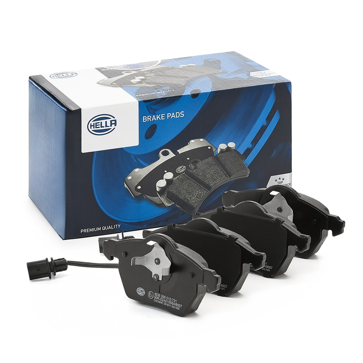 Pastillas freno delanteras HELLA 8DB355010731 precio, desde 53,71 EUR