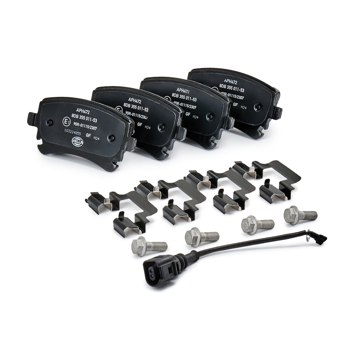 Pastillas traseras de freno HELLA 8DB355011531 precio, desde 29,42 EUR