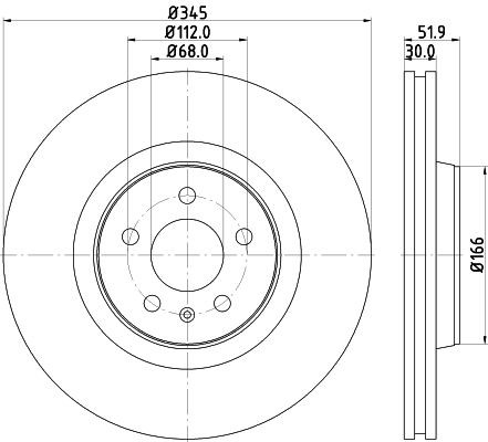 8DD355117181 HELLA Discos