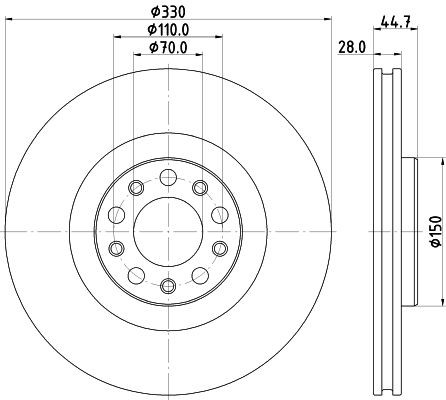 Comprar Disco de freno Alfa Romeo Giulia  952