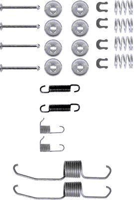 Comprar Kit de montaje de zapatas de freno traseras Toyota Celica  T16
