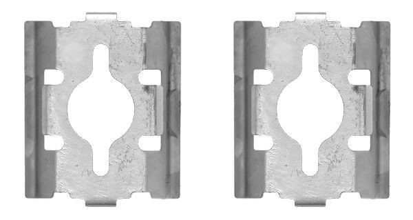 Comprar 7551600 Fiat/Alfa/Lancia Juego de resortes de sujeción de pastillas de freno delanteras