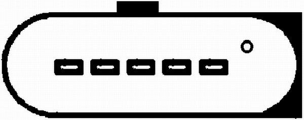 Sensor de flujo de aire para Audi A4 B6 8H7