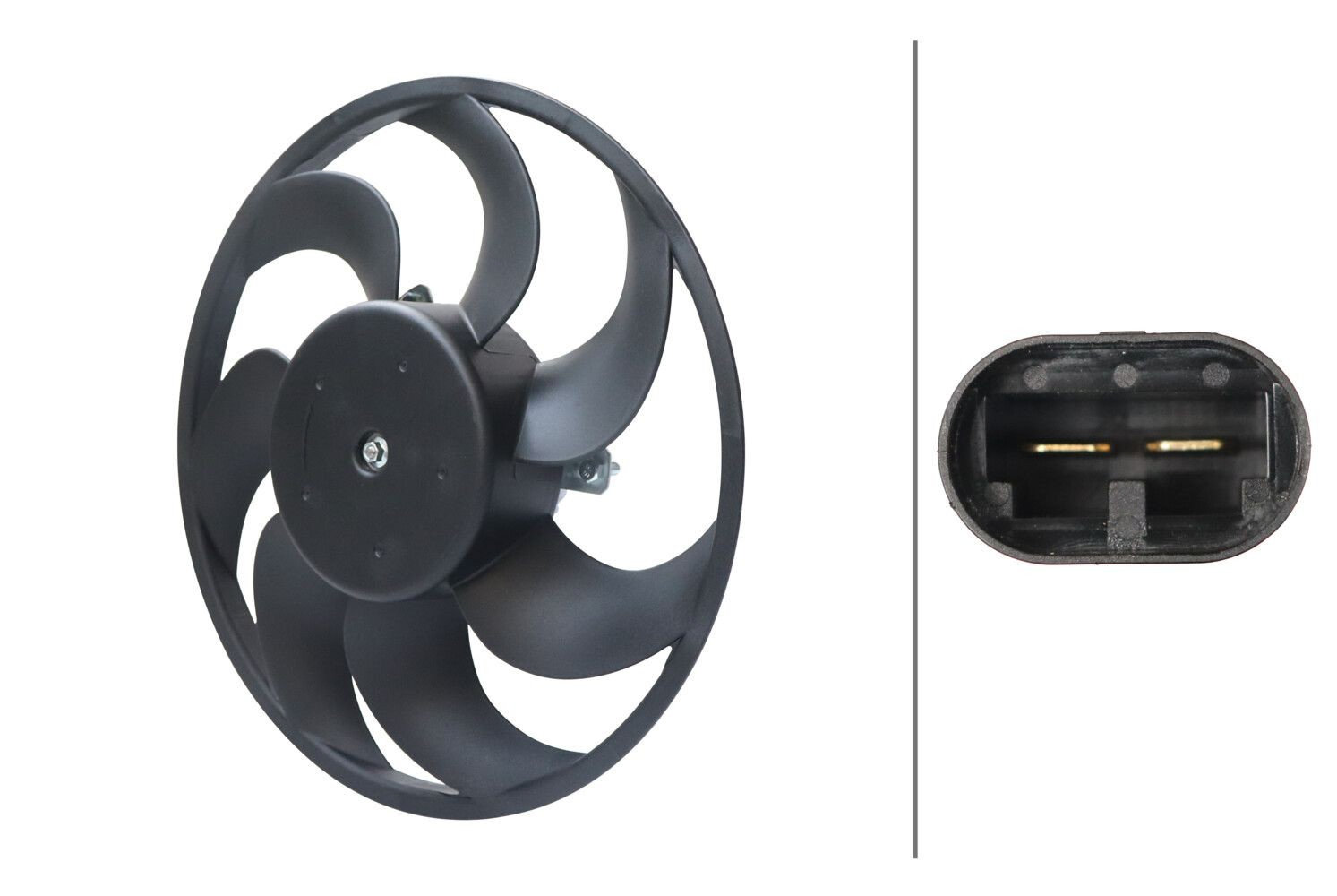 Ventilador de refrigeración del motor Mercedes Vito II