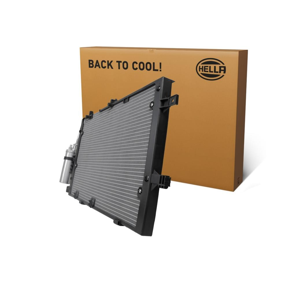 Radiador de aire acondicionado para Opel Corsa C F08