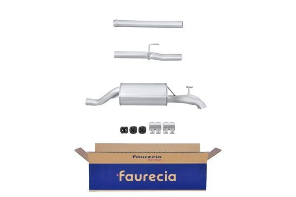 Silenciador trasero para Mercedes E  W210