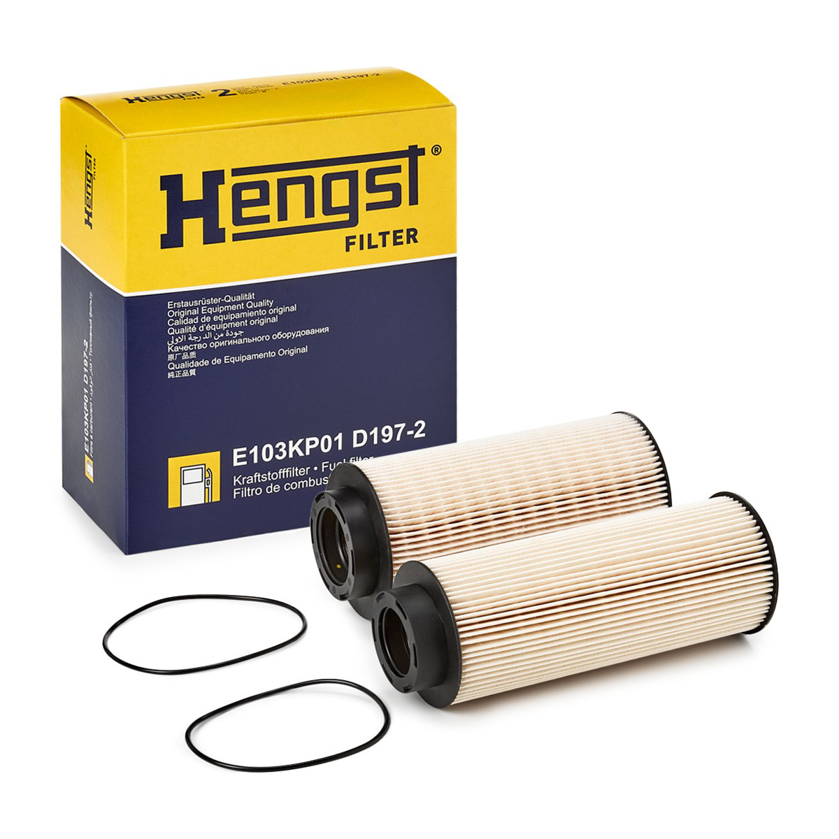 Filtro de combustible E103KP01D1972 Hengst