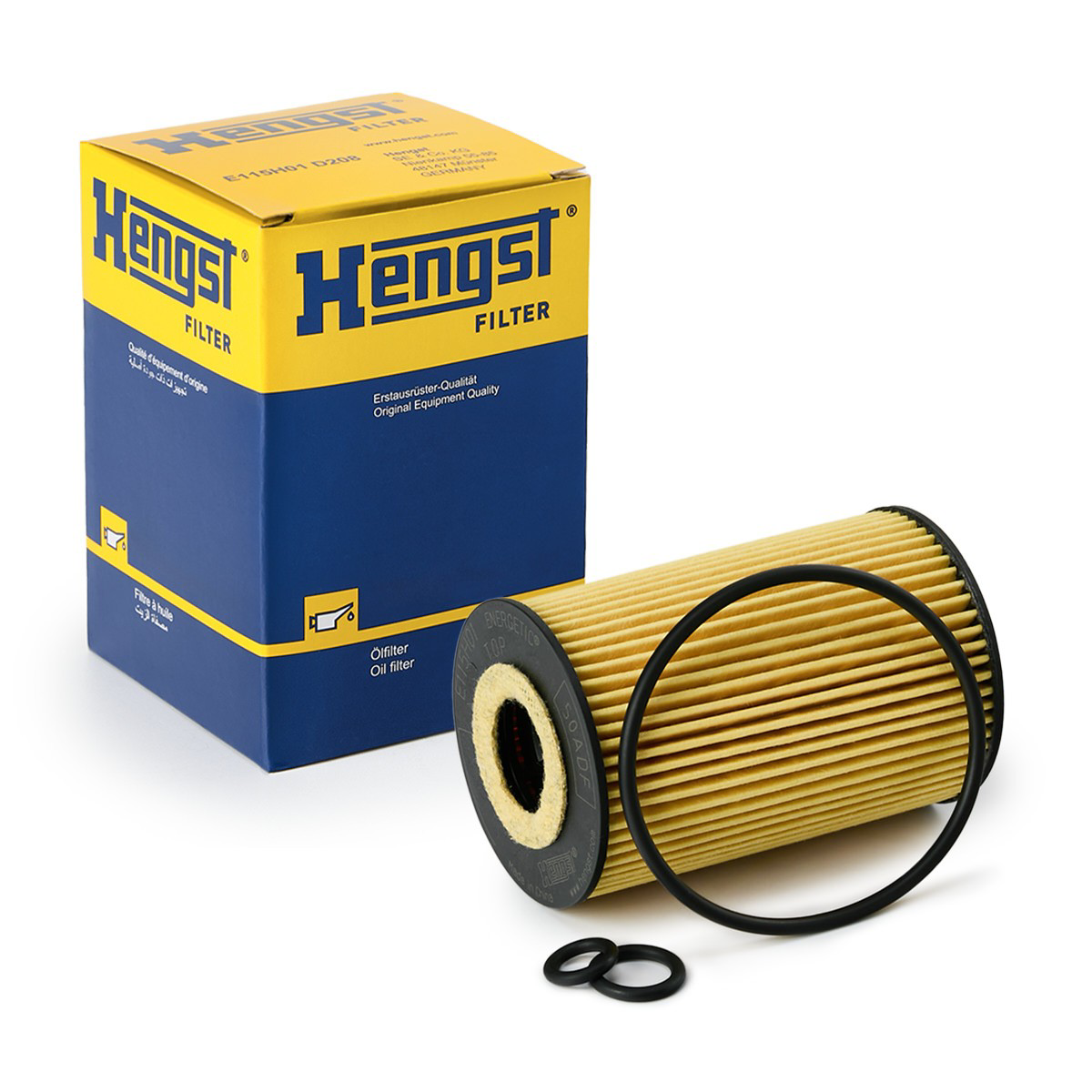 Filtro de aceite Hengst E115H01D208 precio, desde 4,79 EUR