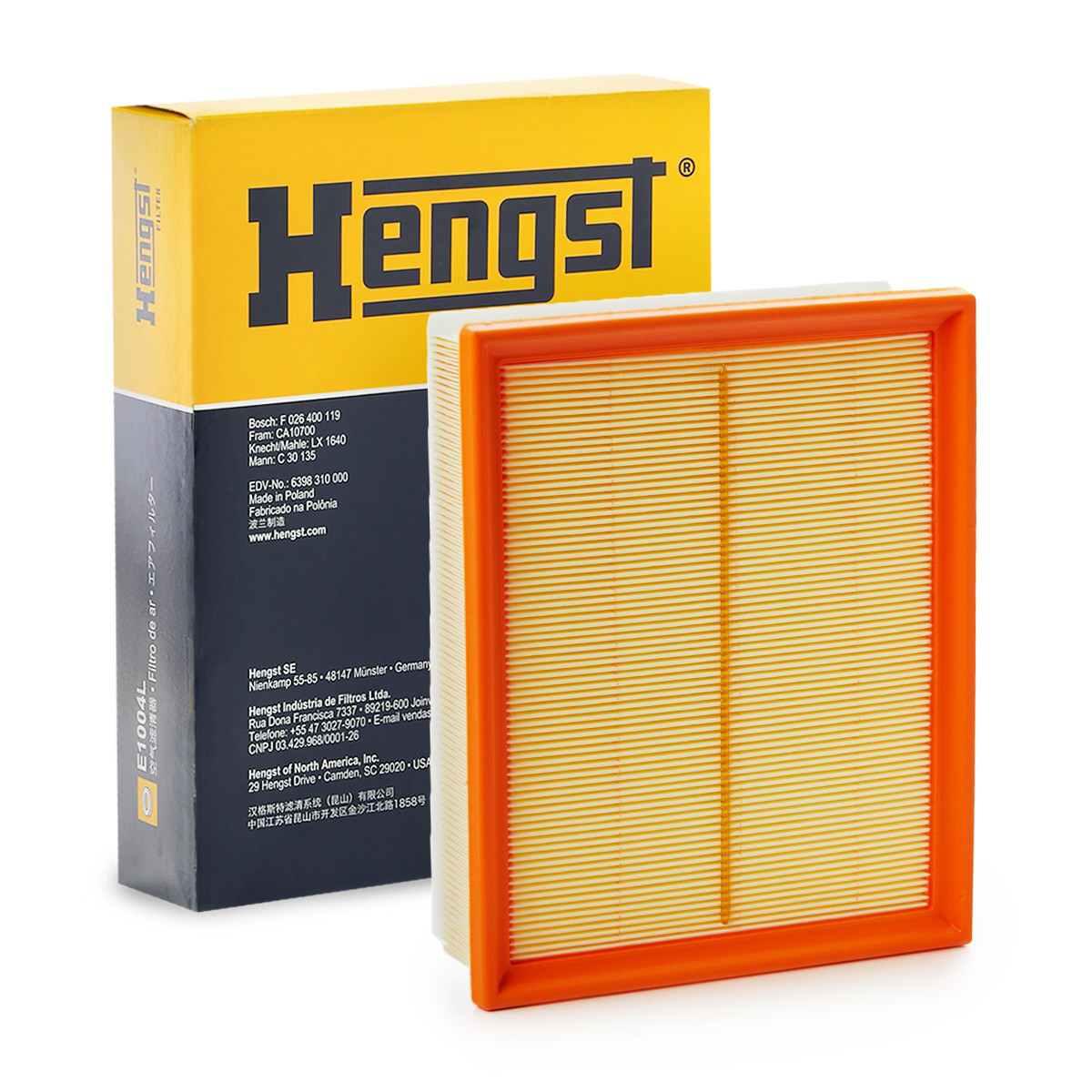 El filtro de aire Hengst E1251L precio, desde 16,03 EUR