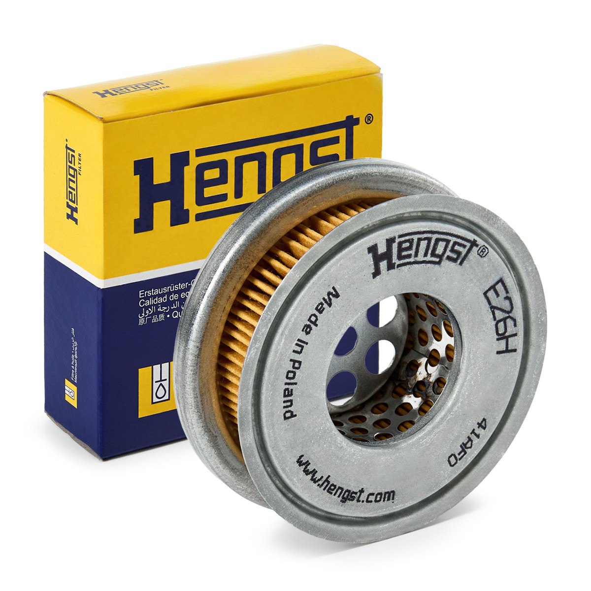 Filtro hidráulico de dirección Hengst E26H
