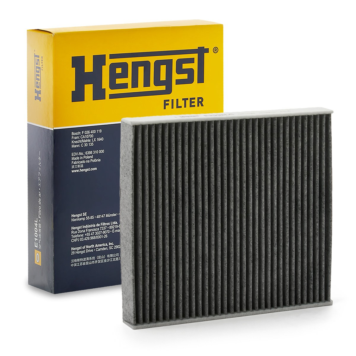 Filtro de habitáculo E2998LC Hengst
