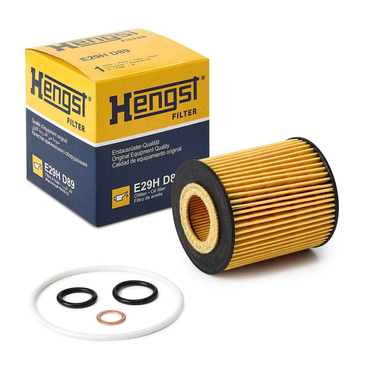 Filtro de aceite Hengst E29HD89 precio, desde 6,06 EUR