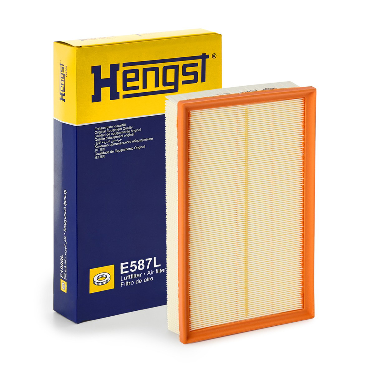 Filtro de aire E587L Hengst