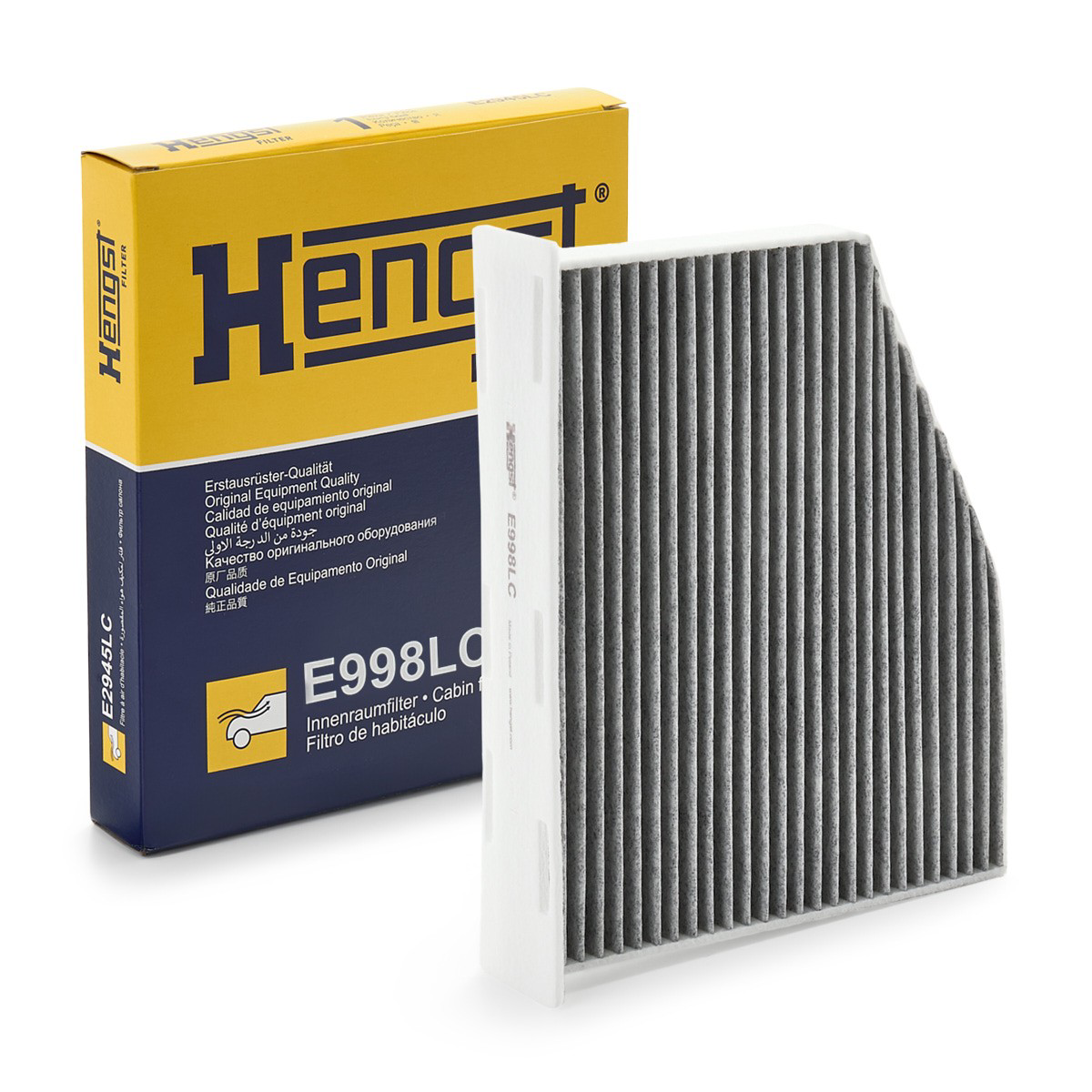 Filtro de cabina Hengst E998LC precio, desde 9,80 EUR