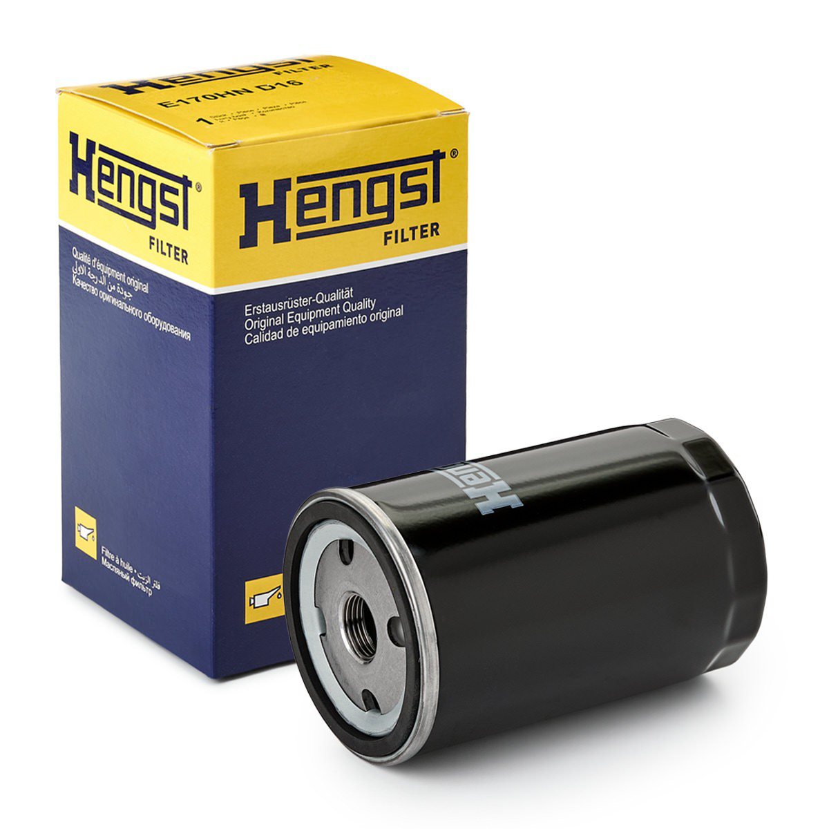 Filtro de aceite motor Hengst H14W40