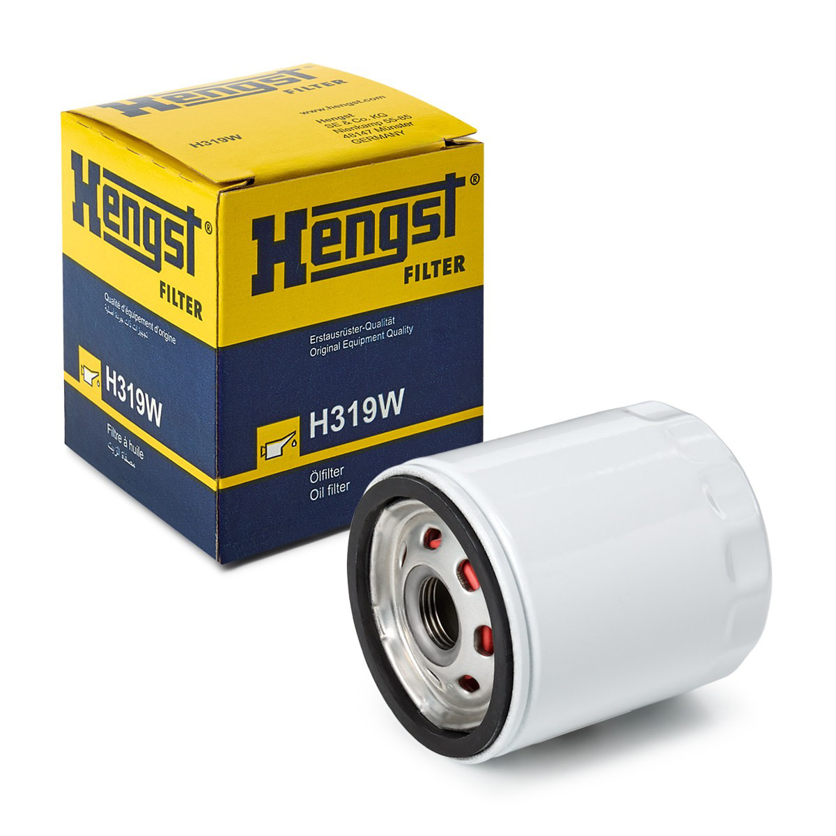 Filtro de aceite Hengst H319W precio, desde 6,55 EUR