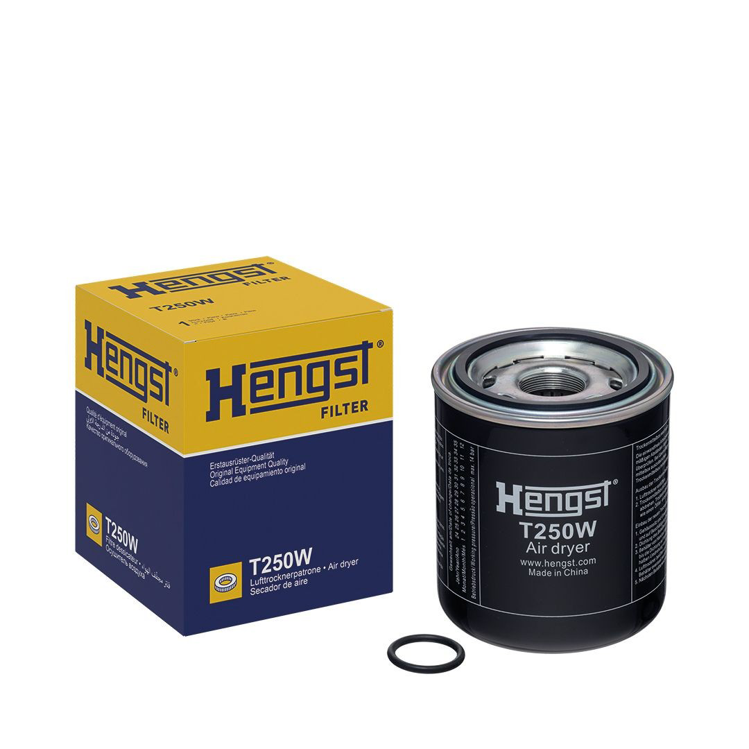 T250W Hengst Filtro del desecador de aire (separador de agua y aceite) (camión)