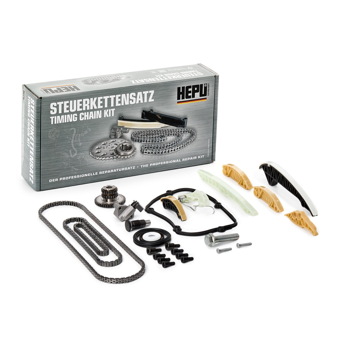 Kit de montaje de la cadena de distribución  Hepu 210309