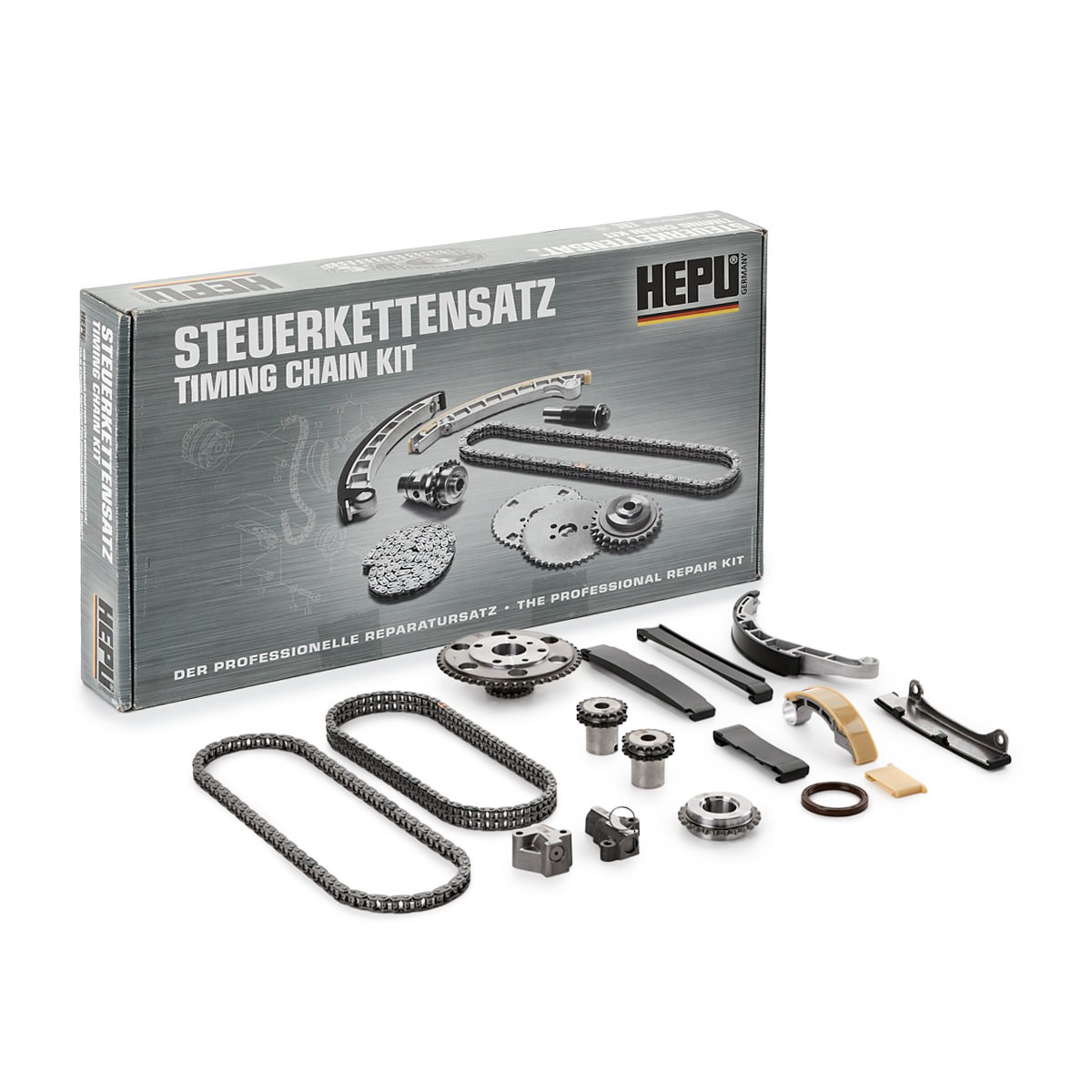 Kit de cadena de distribución 210437 Hepu
