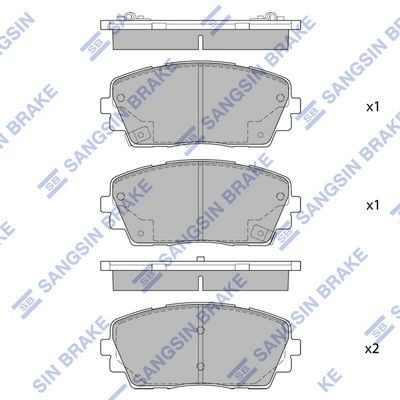 Pastillas freno delanteras KIA Picanto II hatchback (TA) (2011 - 2018) precio, desde 36,80 EUR