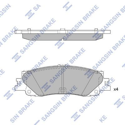 Pastillas traseras de freno Toyota Land Cruiser SUV (J300) (2021 - 2026) precio, desde 37,03 EUR