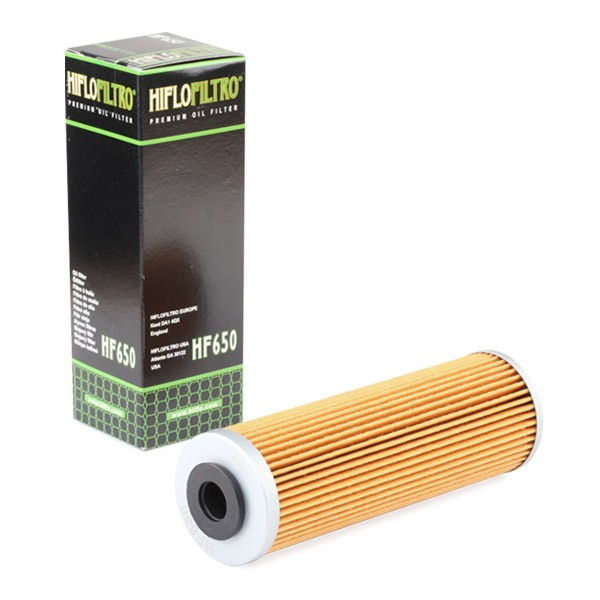 Filtro de aceite Hiflofiltro HF650 precio, desde 10,84 EUR