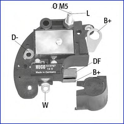 130797 Hitachi Regulador alternador