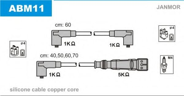 Cables de bujías Seat Cordoba (6K2, C2)