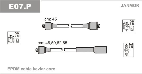 Cable de bujías Suzuki Swift II hatchback comprar en España