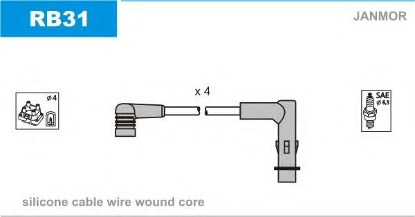 Comprar Juego de cables de alta tensión Renault Laguna II BG0, BG1 a bajo precio