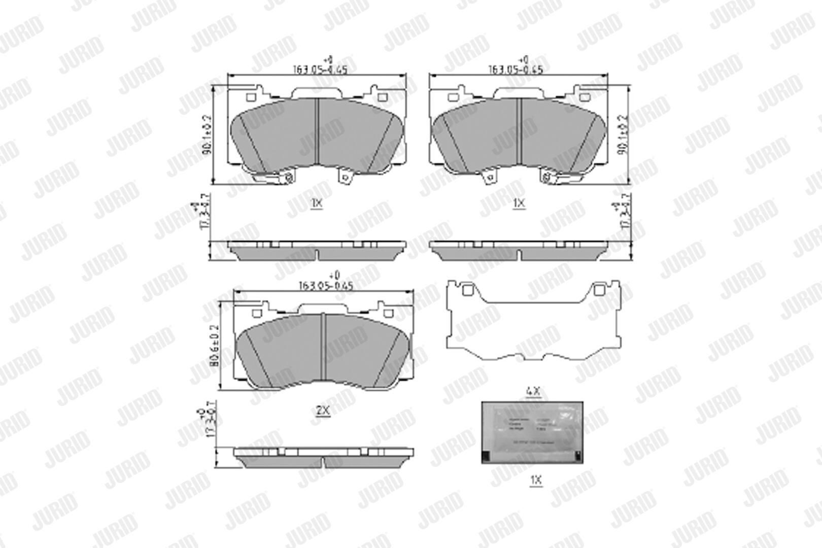 Pastillas freno delanteras Ford Mustang VI coupé (ZG) (2014 - 2023) precio, desde 56,93 EUR
