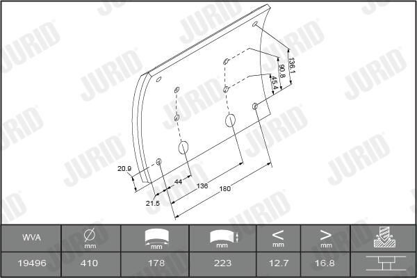 1949601070 Jurid/Bendix