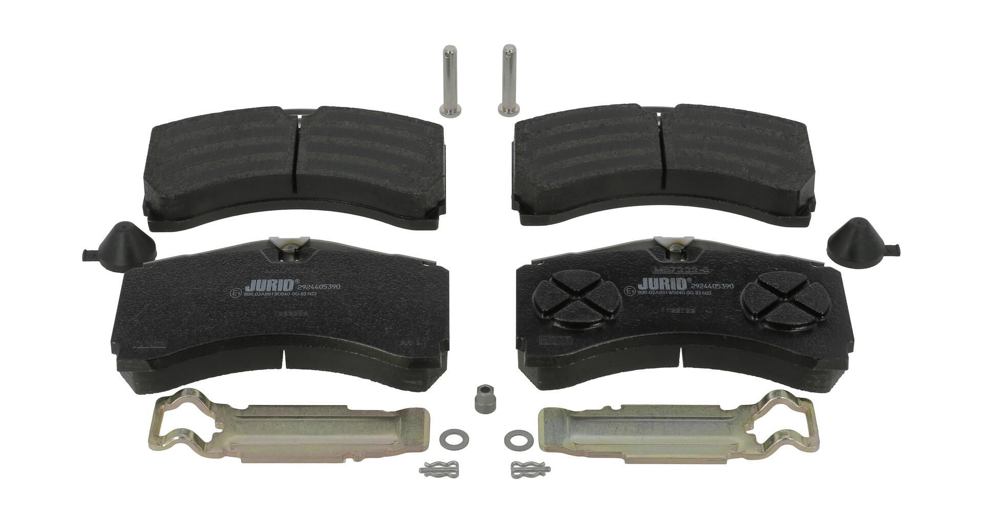 Pastillas de freno traseras 0064201520 Mercedes