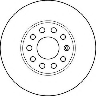 Juego de reparación de frenos delanteros 562235JC Jurid/Bendix