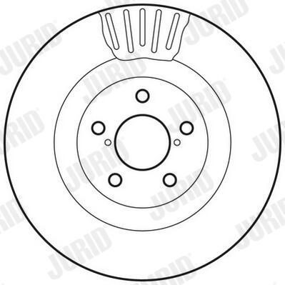 Frenos delanteros Jurid/Bendix 562677JC precio, desde 51,96 EUR
