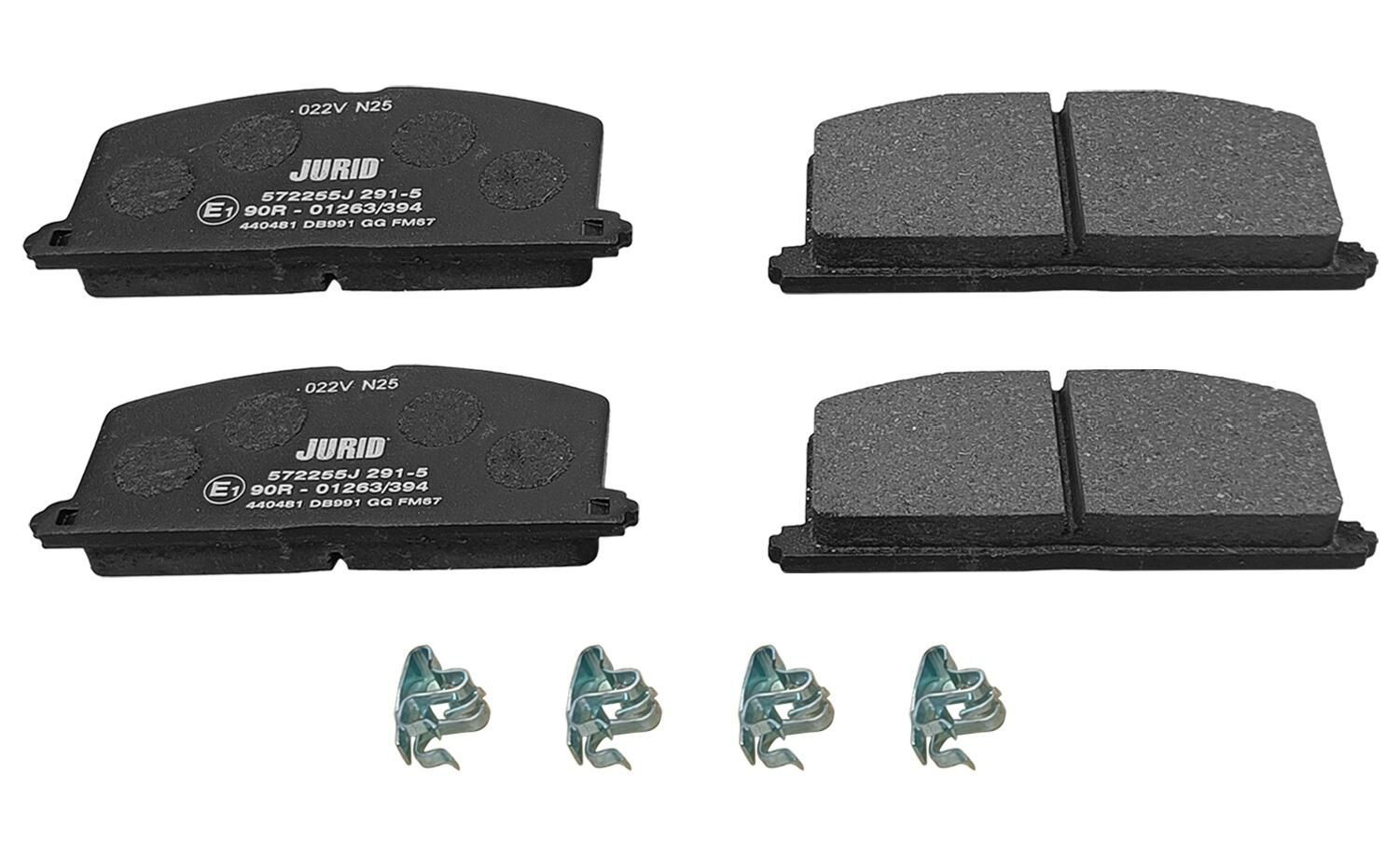 572255J Jurid/Bendix Pastillas delanteras