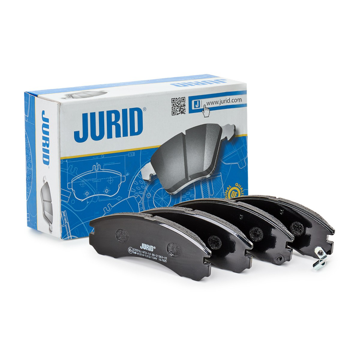 Pastillas de freno 572370J Jurid/Bendix