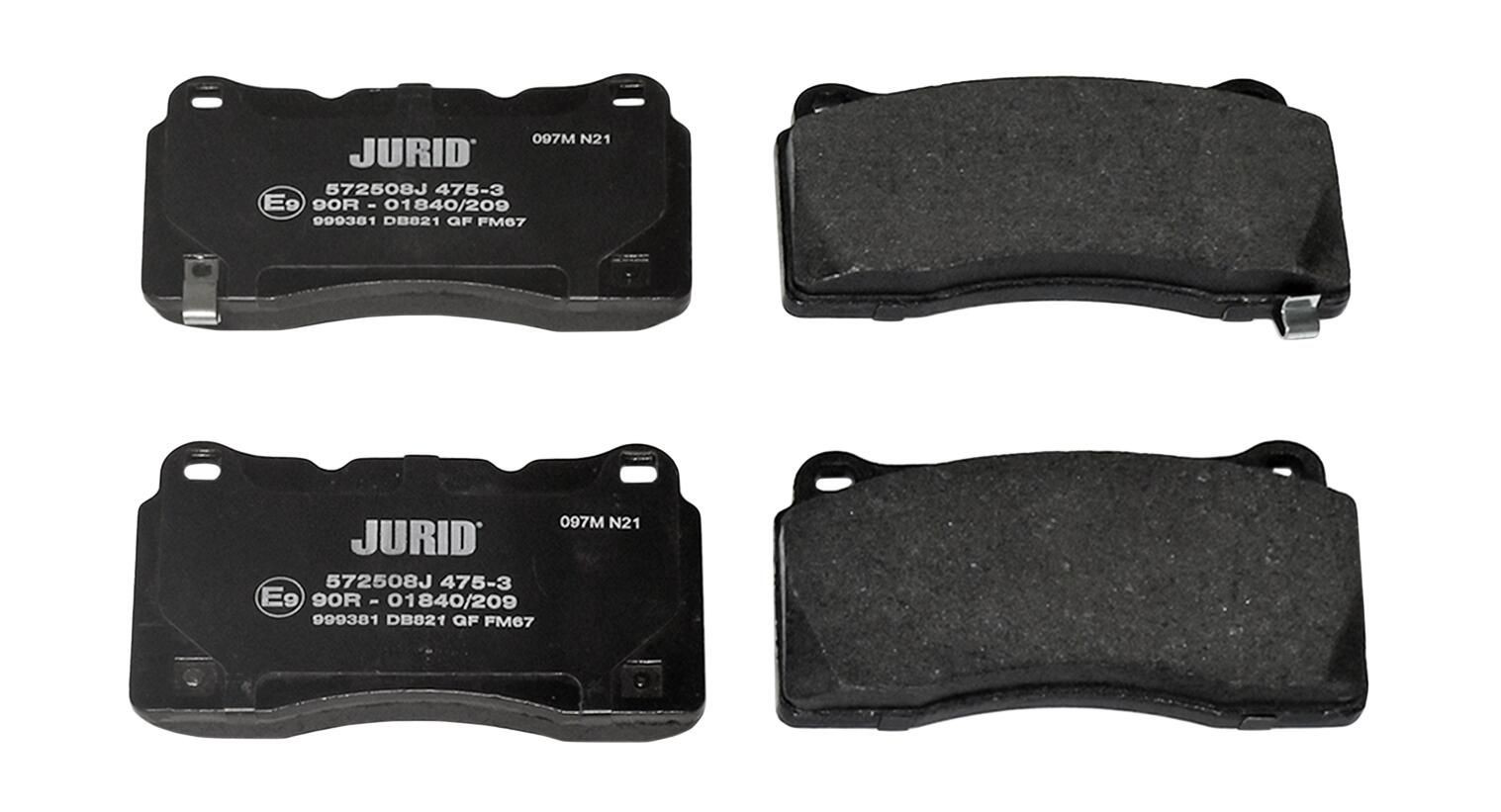 Pastillas freno delanteras Jurid/Bendix 572508J precio, desde 32,86 EUR