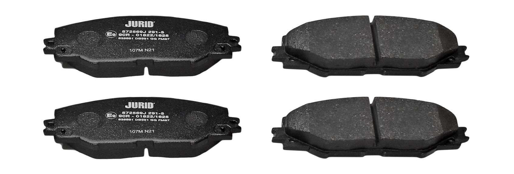 Pastillas freno delanteras Jurid/Bendix 572569J precio, desde 30,01 EUR