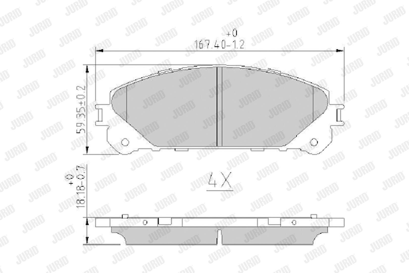 Pastillas freno delanteras Jurid/Bendix 572655J precio, desde 36,65 EUR