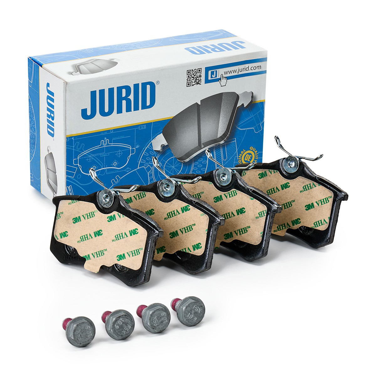 573005J Jurid/Bendix Pastillas freno traseras