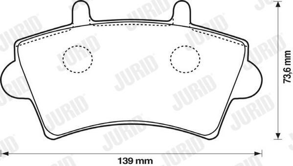 Pastillas freno delanteras Jurid/Bendix 573107J precio, desde 25,52 EUR