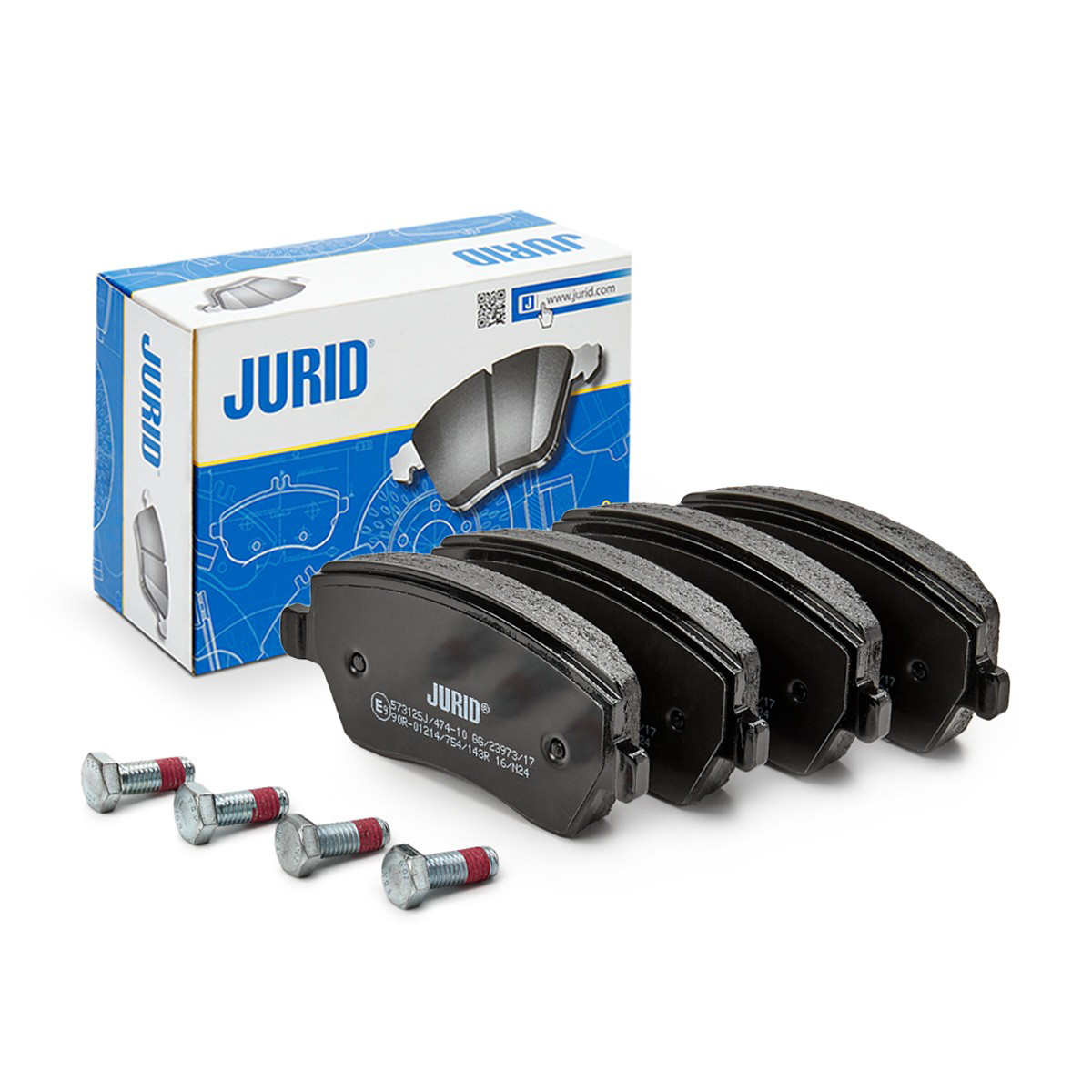 Pastillas de freno delanteras Jurid/Bendix 573125J
