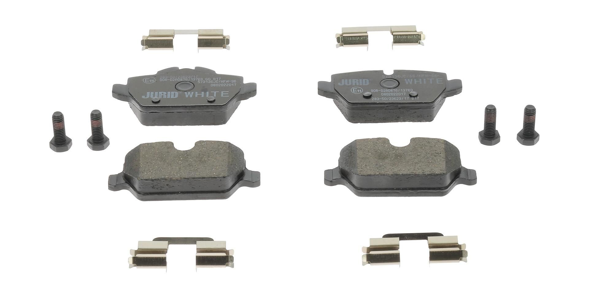 573136JC Jurid/Bendix Pastillas freno traseras