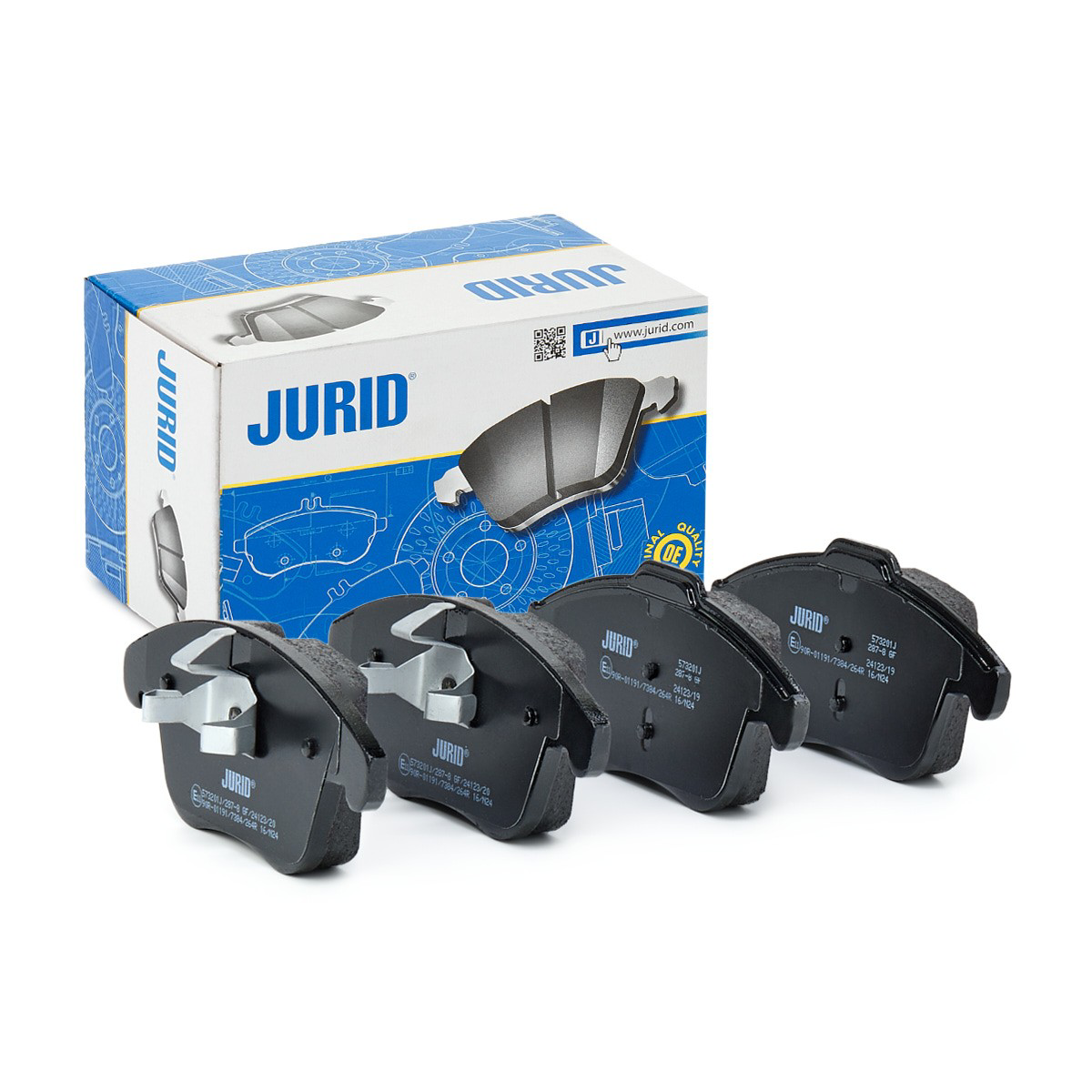 Pastillas freno delanteras Jurid/Bendix 573201J precio, desde 33,67 EUR