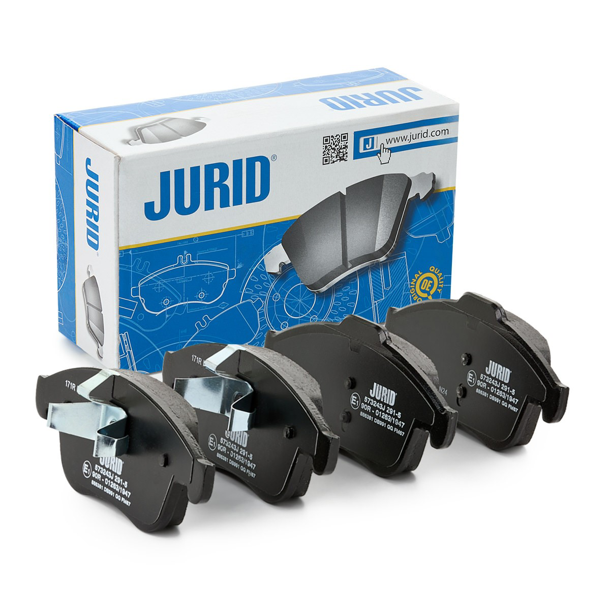 Pastillas de freno 573243J Jurid/Bendix