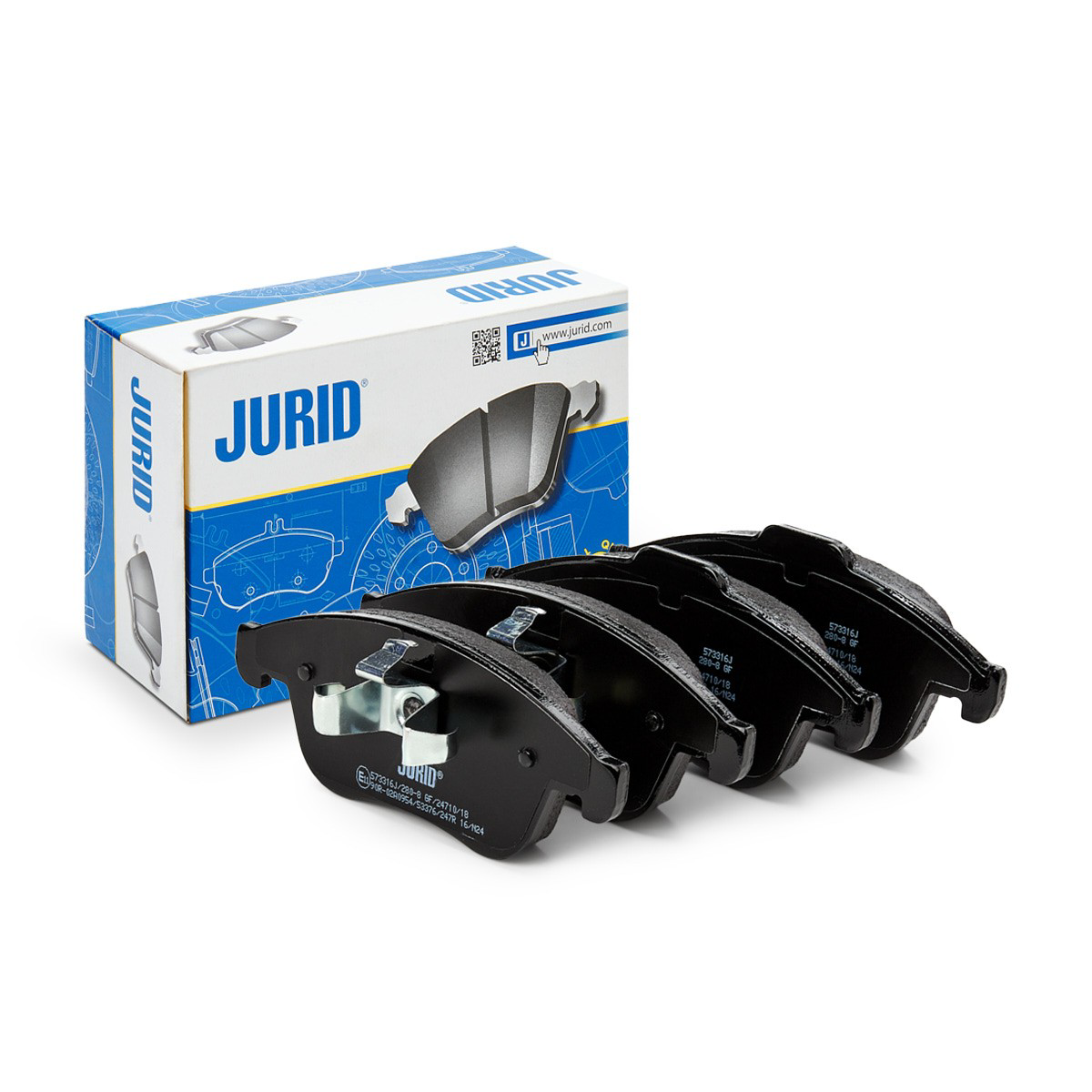 573316J Jurid/Bendix Pastillas delanteras