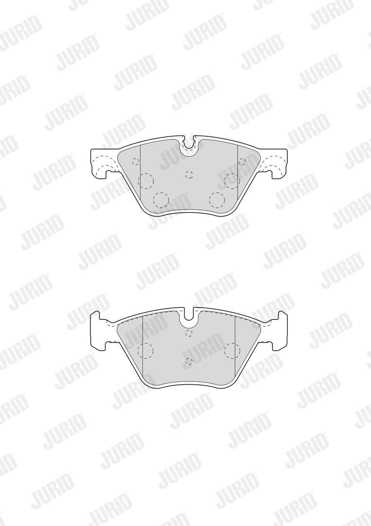 Pastillas freno delanteras Jurid/Bendix 573364J precio, desde 34,15 EUR